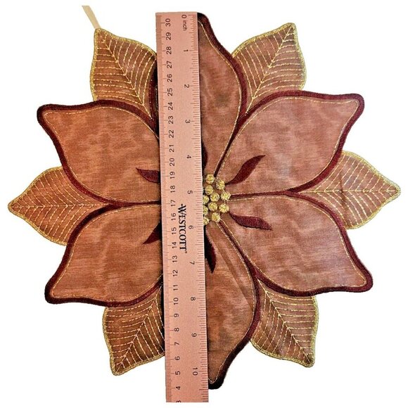 Poinsettia Tableware | HandimeX Erlesene Tischkultur Handmade Exquisite Delicate - Picture 14 of 16